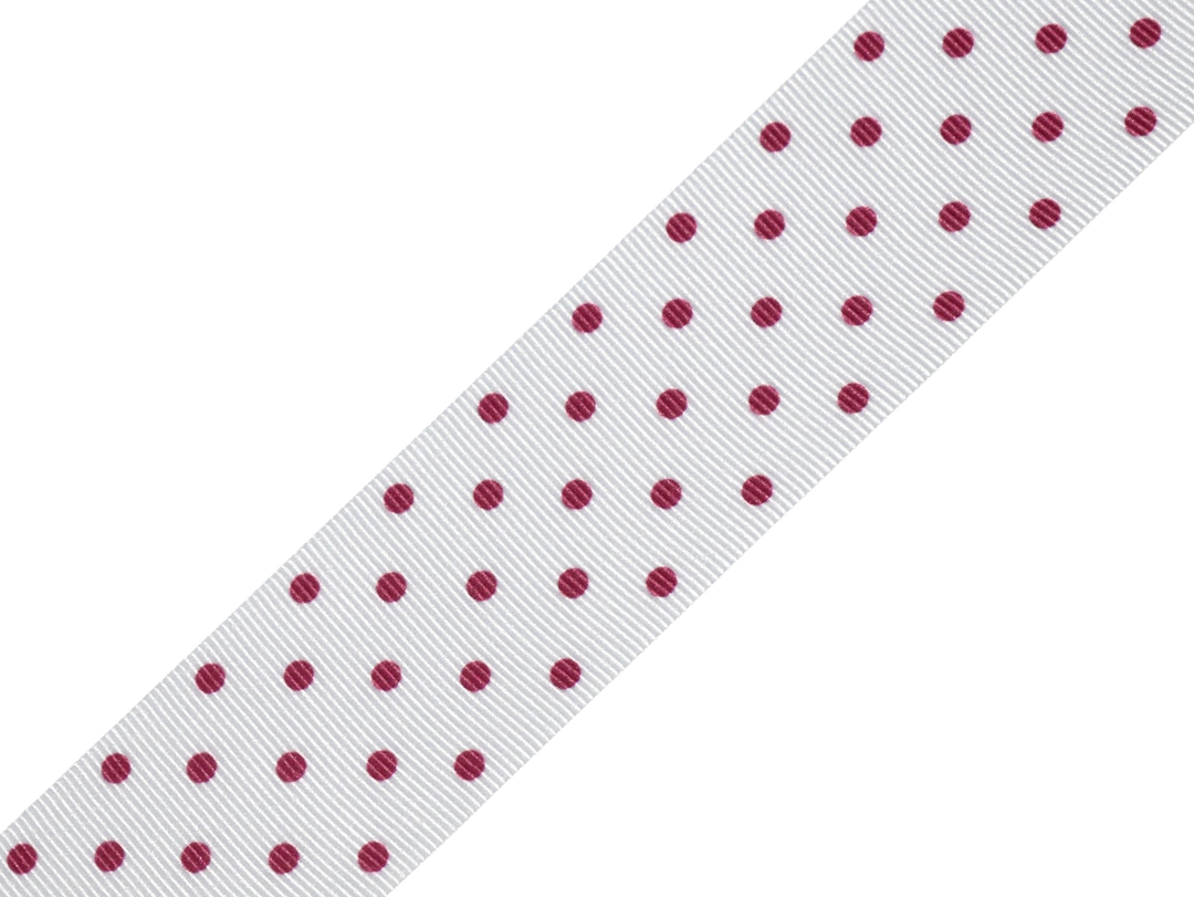 Magenta Polka Dot Ribbon Gift Box