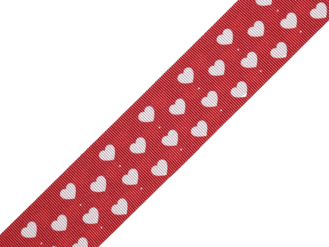 Red Heart Ribbon Gift Box