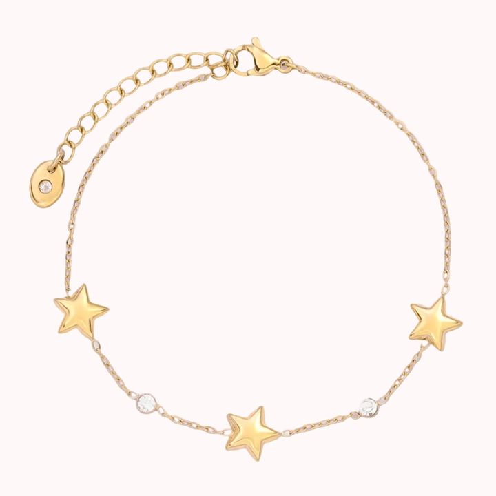 Star & Crystal Bracelet