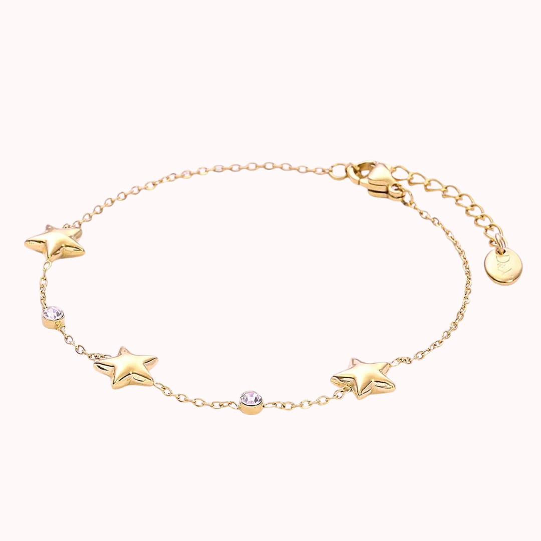 Star & Crystal Bracelet