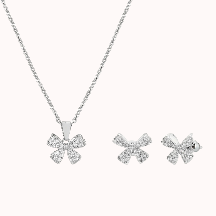 Bow Jewellery Set