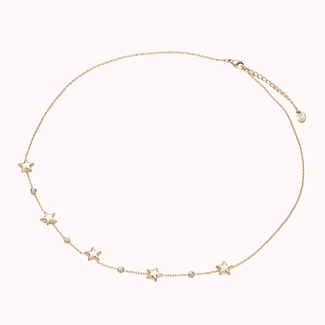 Star & Crystal Necklace