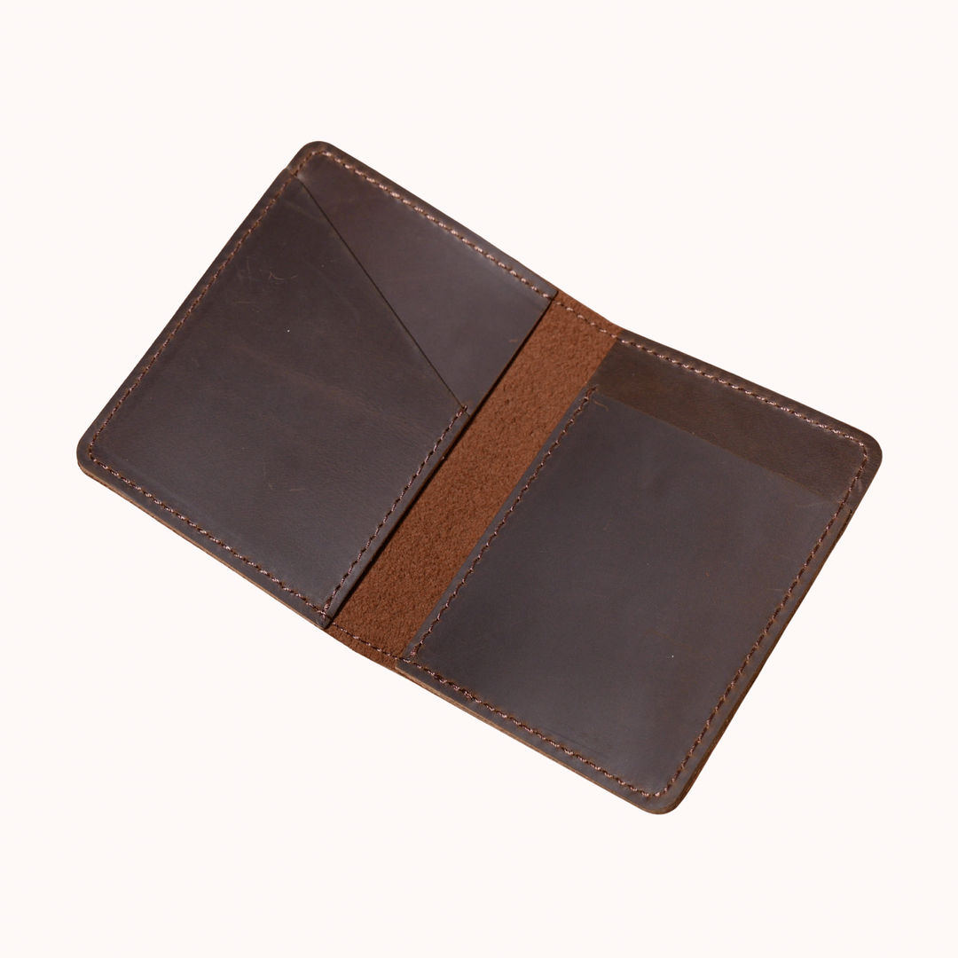 Brown Genuine Leather Card Holder