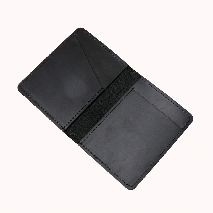 Black Genuine Leather Card Holder