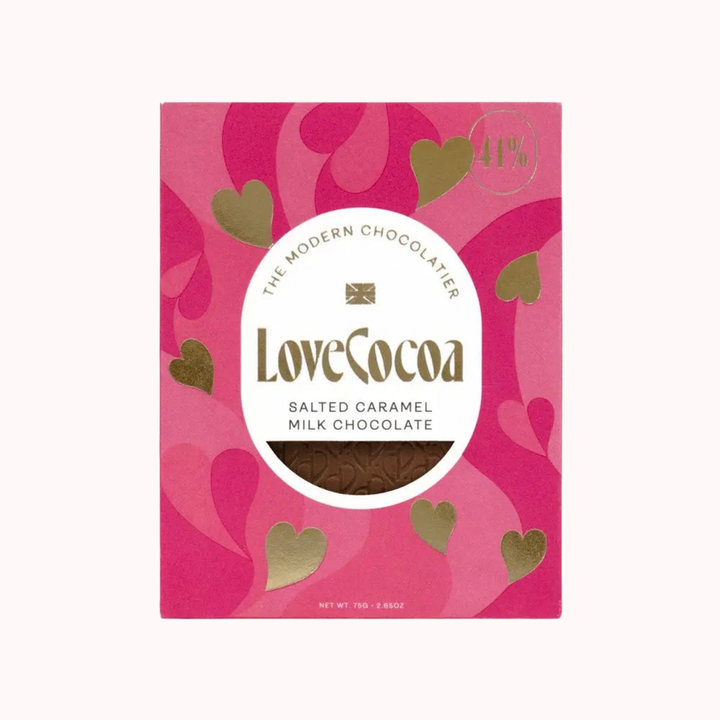 Heart Salted Caramel Milk Chocolate Bar