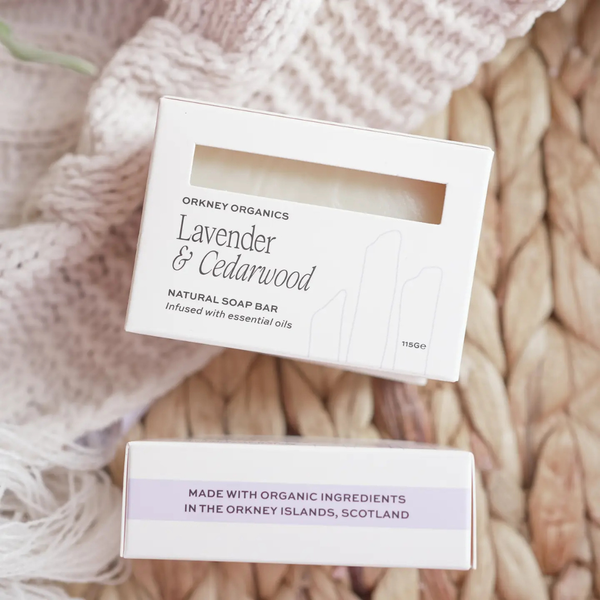 Lavender & Cedarwood Organic Soap Bar
