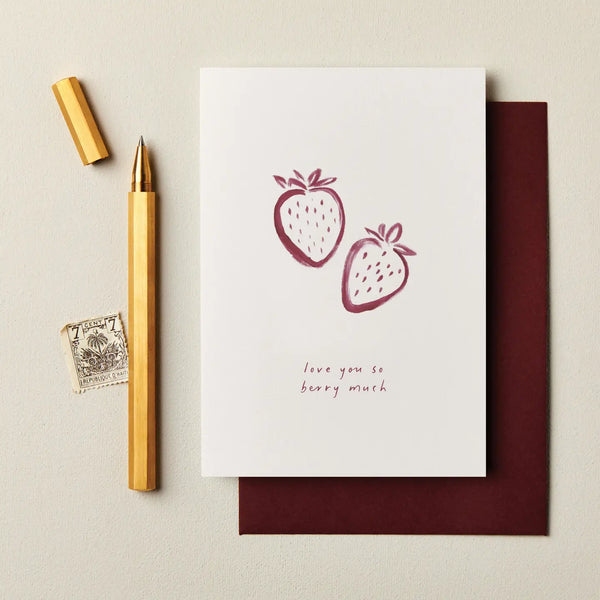 Love You So Berry Much Card