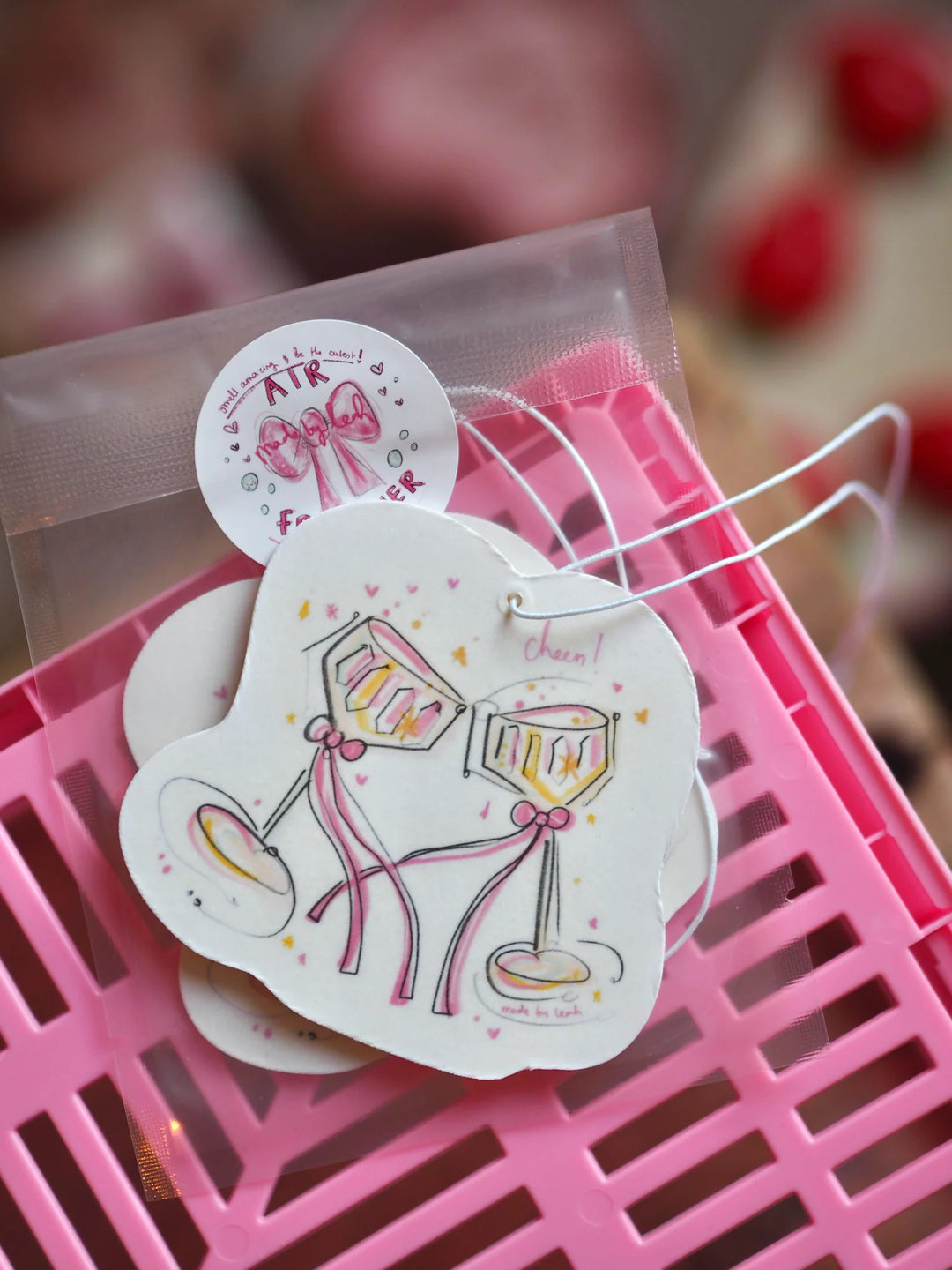 Made By Leah ‘Cheers!’ Air Freshener