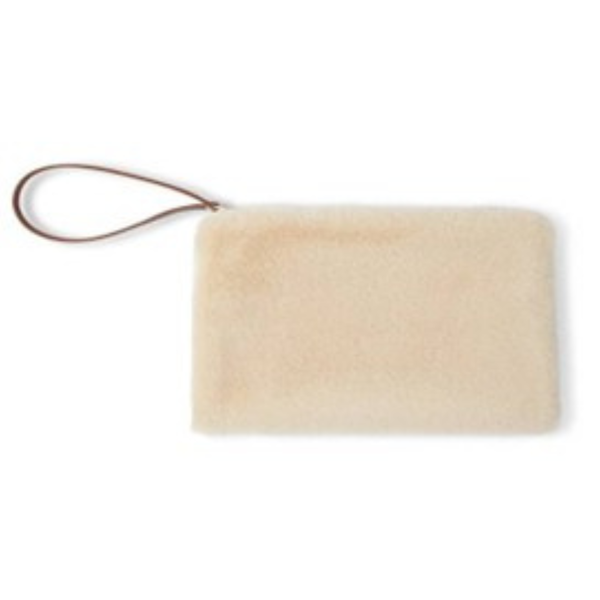 Small Faux Fur Pouch