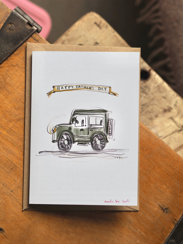 Happy Father’s Day Defender Card