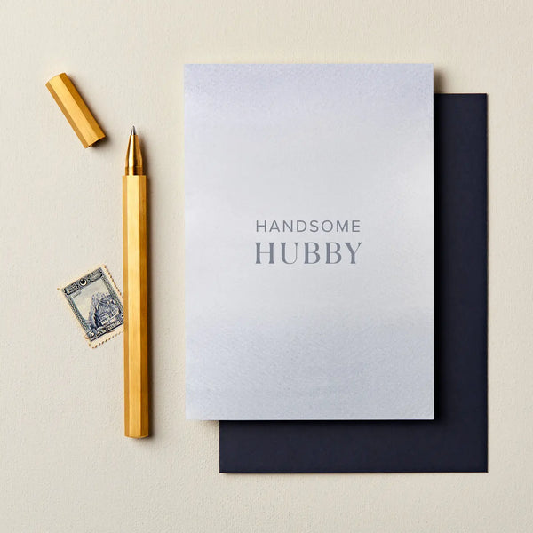 Handsome Hubby Card