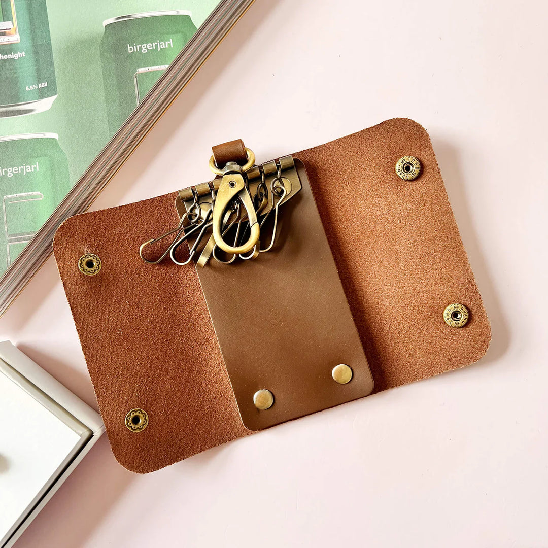 Genuine Leather Key Holder Organiser