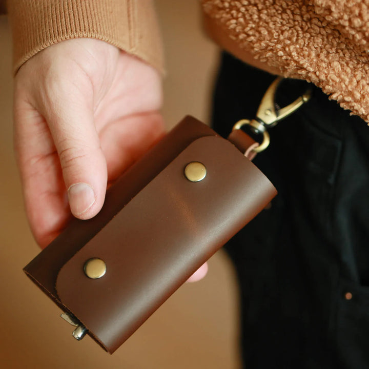 Genuine Leather Key Holder Organiser