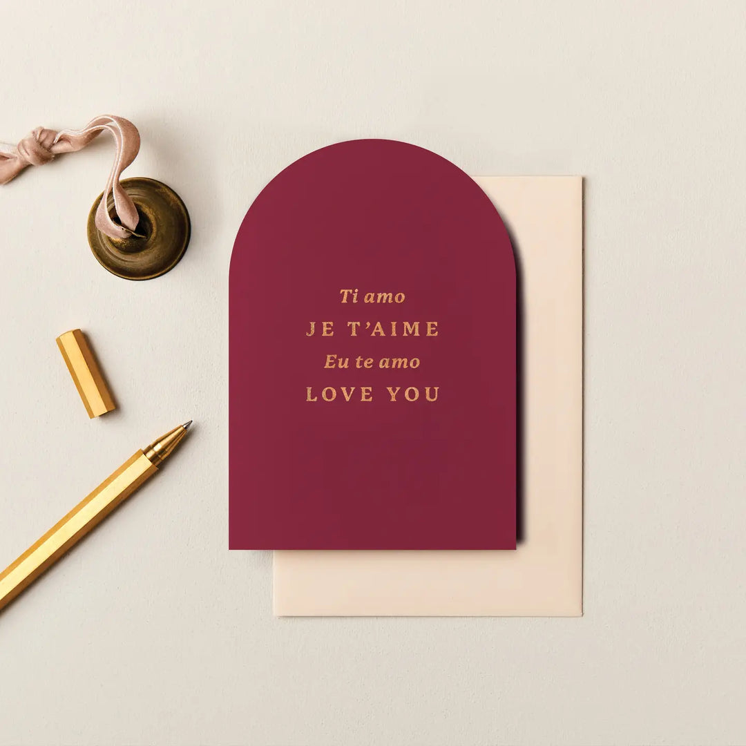 Ti Amo Card