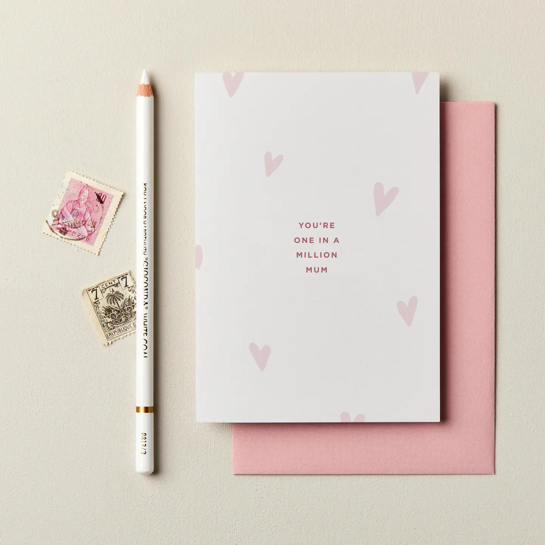 One In A Million Mum Card