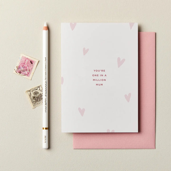 One In A Million Mum Card