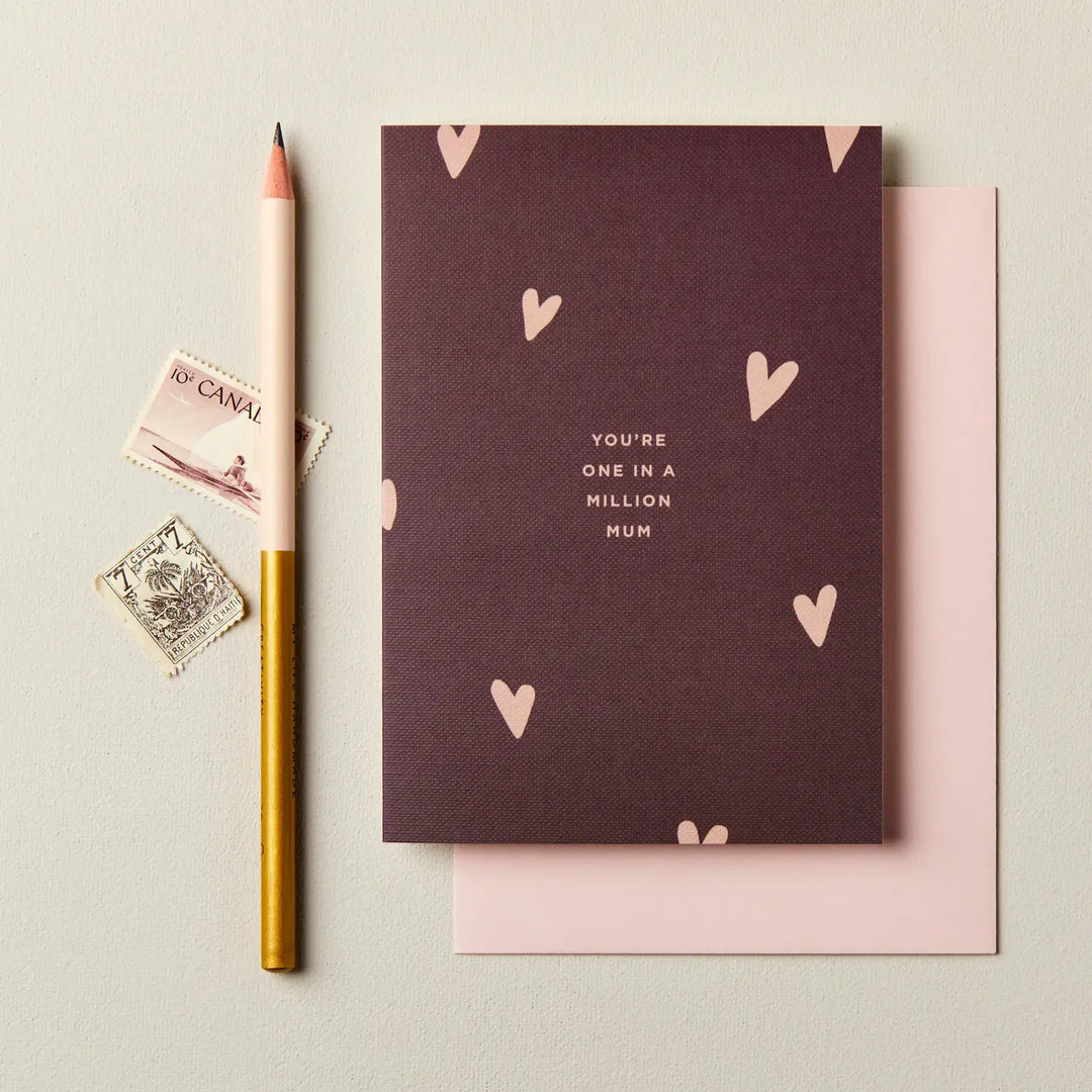 One In A Million Mum Card