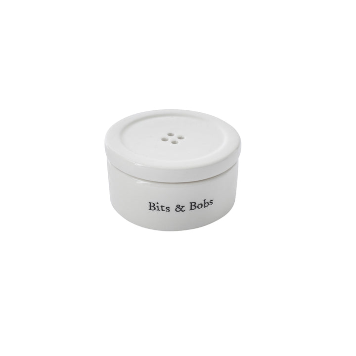 'Bits & Bobs' Button Trinket Pot